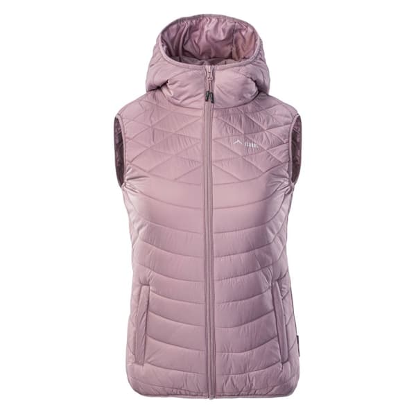 Elbrus Womens/Ladies Arapo II Quilted Gilet Elderberry Pink S