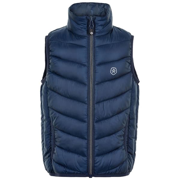 Color Kids Vest Quilted Packable Blå 5 Years