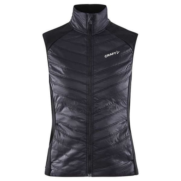 Craft Vest Adv Essence Warm Sort M Kvinde