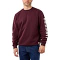 Miniatyrbild 1 av 2: Carhartt Loose Fit Sweatshirt Logo Graphic Brun XL