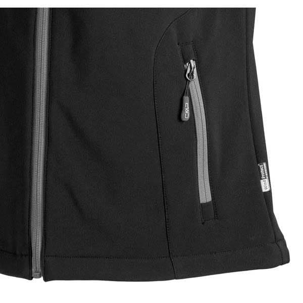 Cmp Vest 3a01186 Sort S Kvinde
