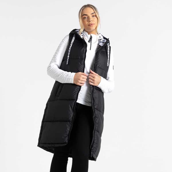 Dare2b Vest Society Sort 16 Kvinde
