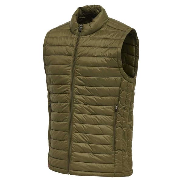 Hummel Väst Red Quilted Grönt L Man