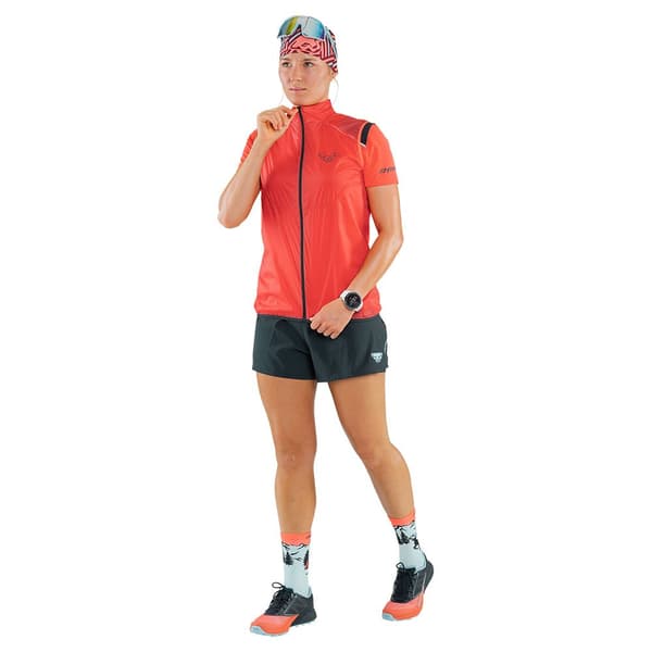Dynafit Väst Vertical Wind 49 Röd DE 36 Kvinna