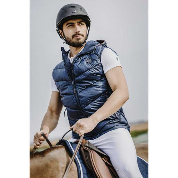 Equitheme Vest Greg Blå XL