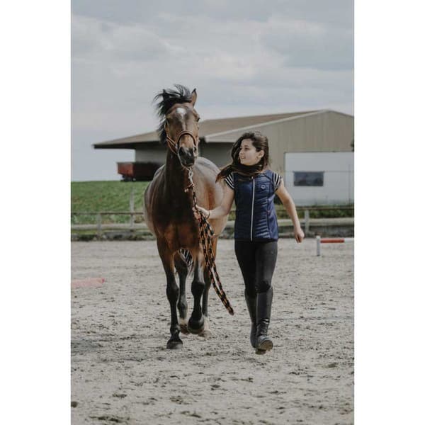 Equitheme Väst Luna Blå 8 Years