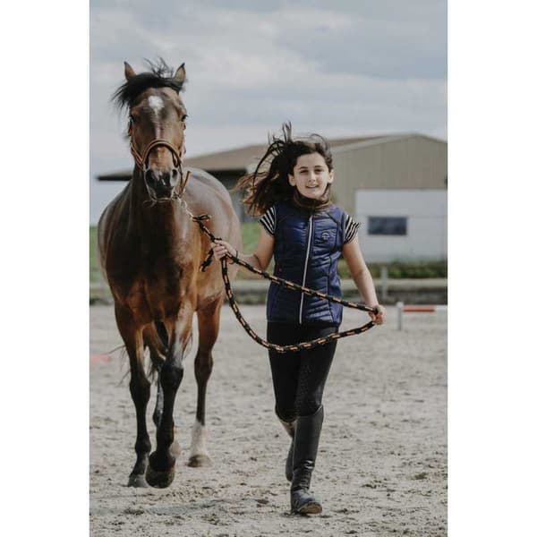 Equitheme Väst Luna Blå 8 Years