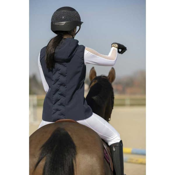 Equitheme Piaffer Väst Pro Series Blå XL