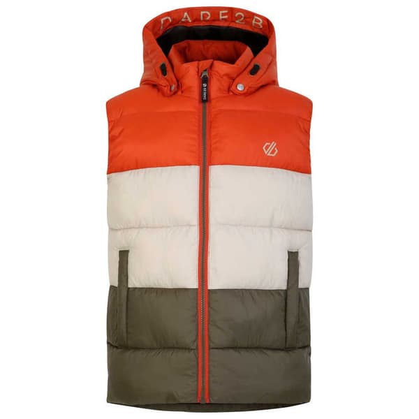 Dare2b Junior Vest Jolly Grøn,Orange 3-4 Years