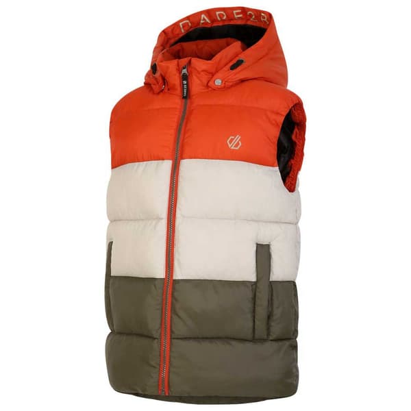 Dare2b Junior Vest Jolly Grøn,Orange 3-4 Years