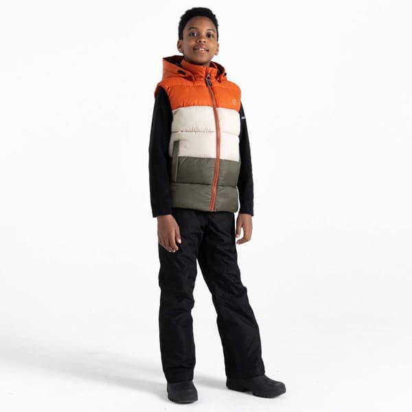 Dare2b Junior Vest Jolly Grøn,Orange 3-4 Years