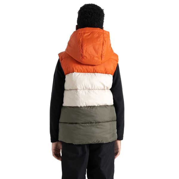 Dare2b Junior Vest Jolly Grøn,Orange 3-4 Years