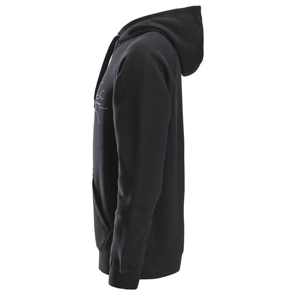 Snickers Workwear Hoddie Awc2800 Musta L