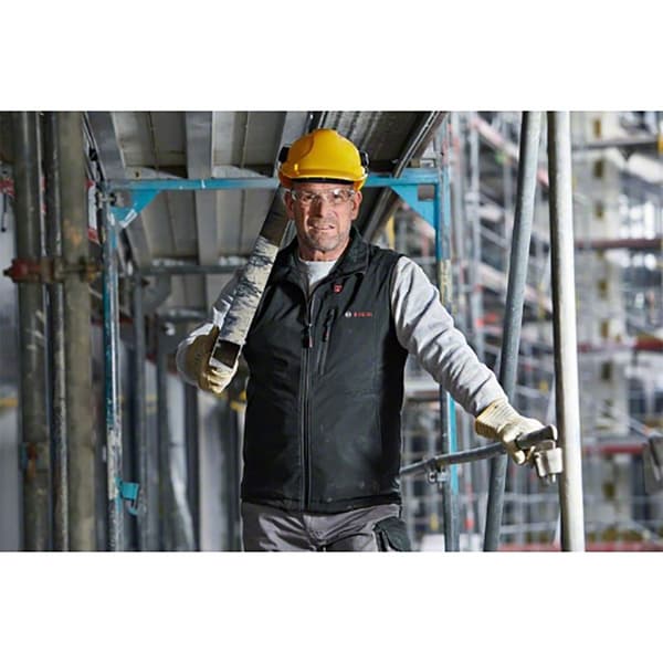 Bosch Professional Uppvärmd Väst Ghh 12 + 18v Xa + Gaa 12v-21 + Gba 12v 2.0 Blå 3XL
