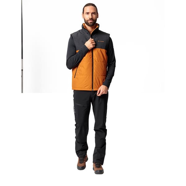 Vaude Vest Neyland Padded Brun,Sort 2XL Mand
