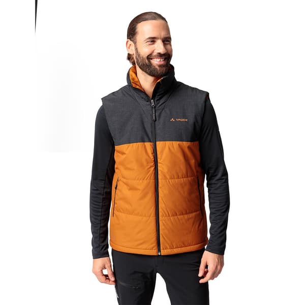 Vaude Vest Neyland Padded Brun,Sort 2XL Mand