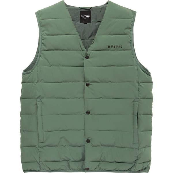 Mystic Väst Quilted Bodywarmer Grönt S Man