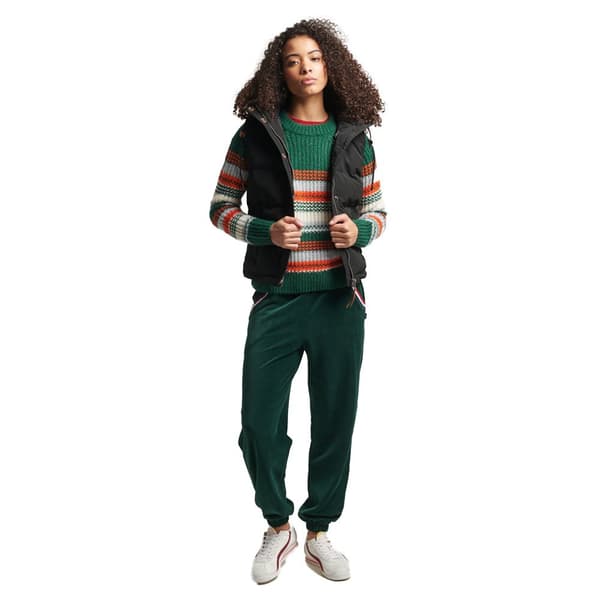 Superdry Väst Vintage Everest Faux Fur Svart M Kvinna