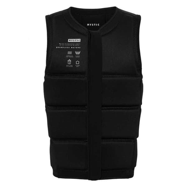 Mystic Neopren Redningsvest Star Impact Wake Sort M