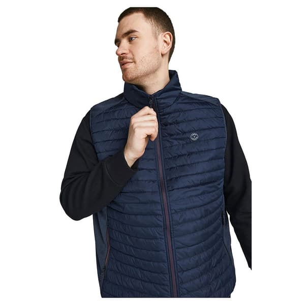 Jack & Jones Vest Emulti Bodywarmer Collar Blå 3XL Mand