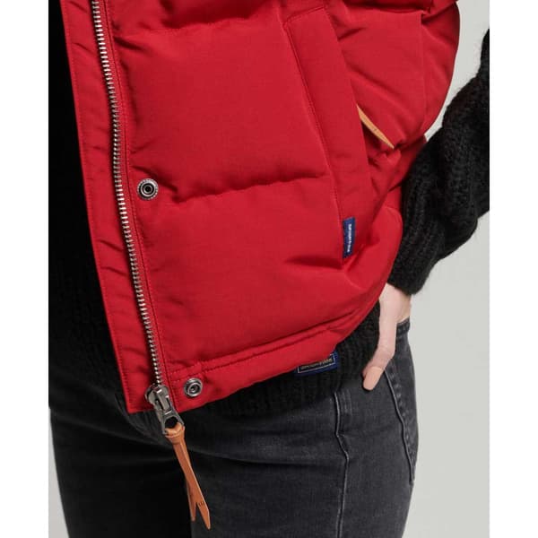 Superdry Vest Everest Rød S Kvinde