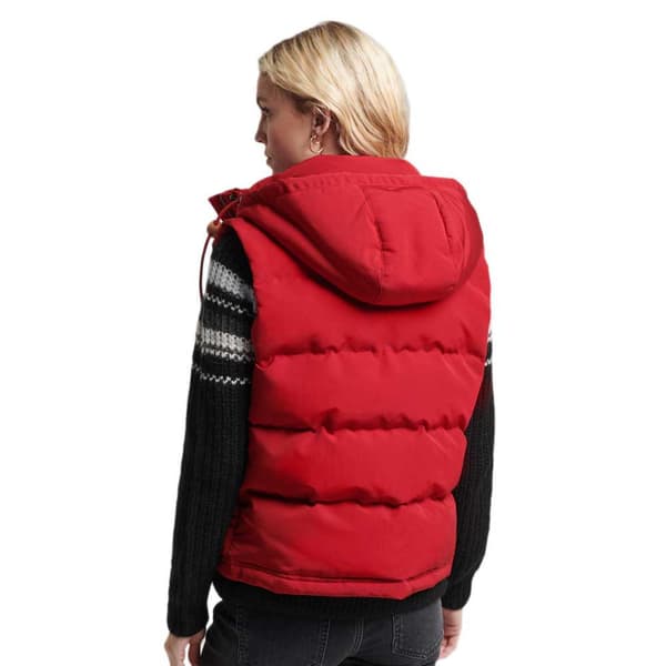 Superdry Vest Everest Rød S Kvinde