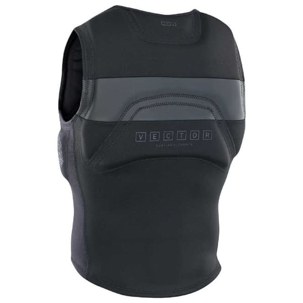 Ion Skyddsväst Vector Amp Front Zip Svart M