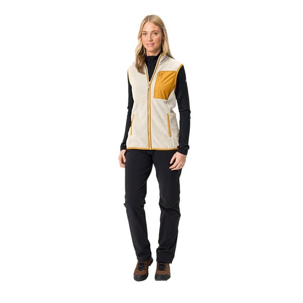 Vaude Vest Rosemoor Beige 42 Kvinde