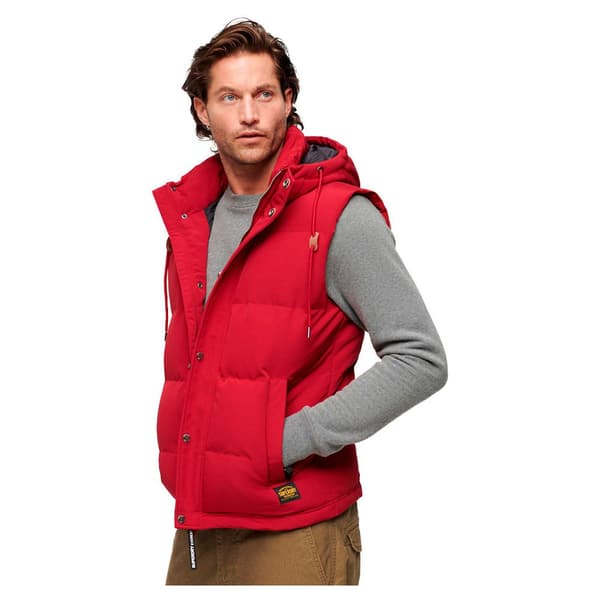 Superdry Dunvest Everest Rød M Mand