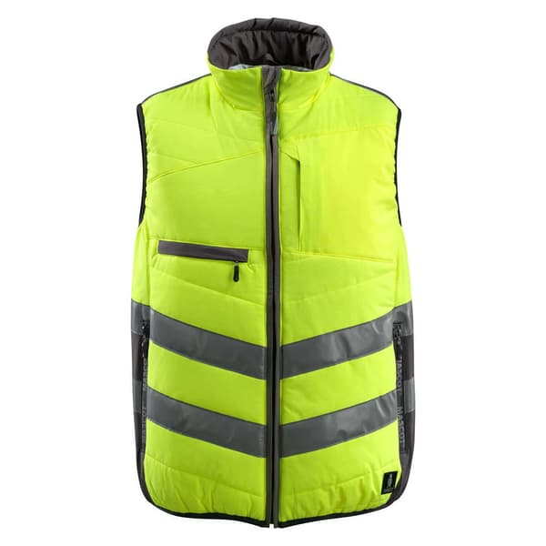 Mascot Vinter Vest Safe Supreme 15565 Gul 4XL