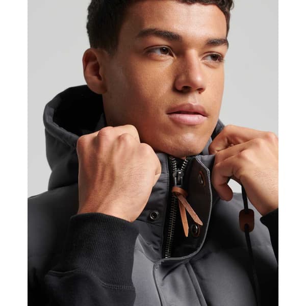 Superdry Väst Everest Grå S Man