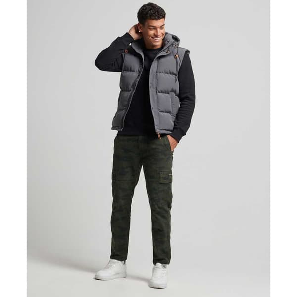 Superdry Väst Everest Grå S Man