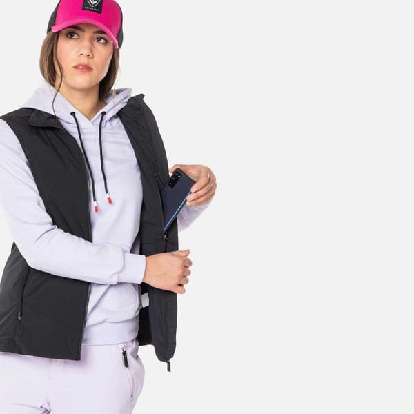 Rossignol Vest Opside Sort S Kvinde