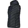 Miniatyrbillede 3 af 3: Cmp Vest 33k1676 Sort XS Kvinde