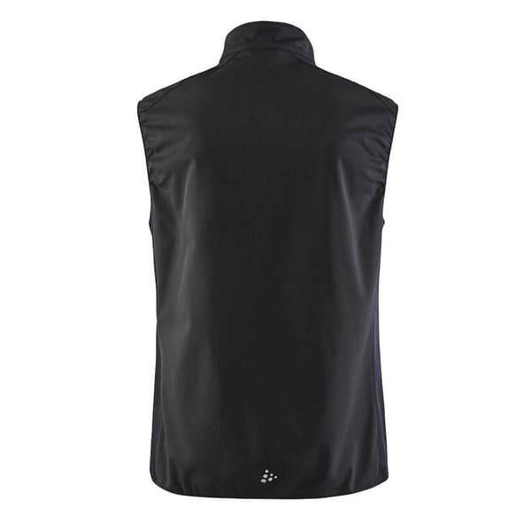 Craft Vest Warm Sort XS Mand