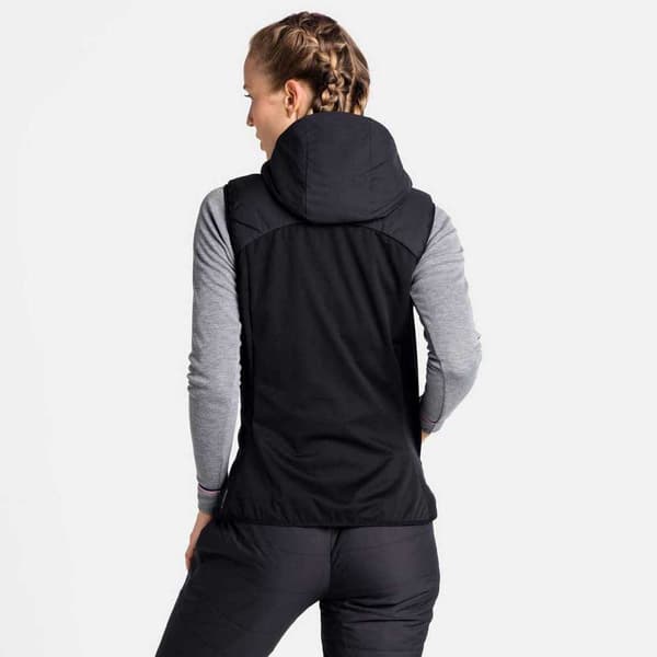 Odlo Vest S-thermic Sort L Kvinde
