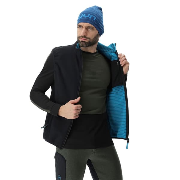 Uyn Vest Spire Softshell Sort XL Mand