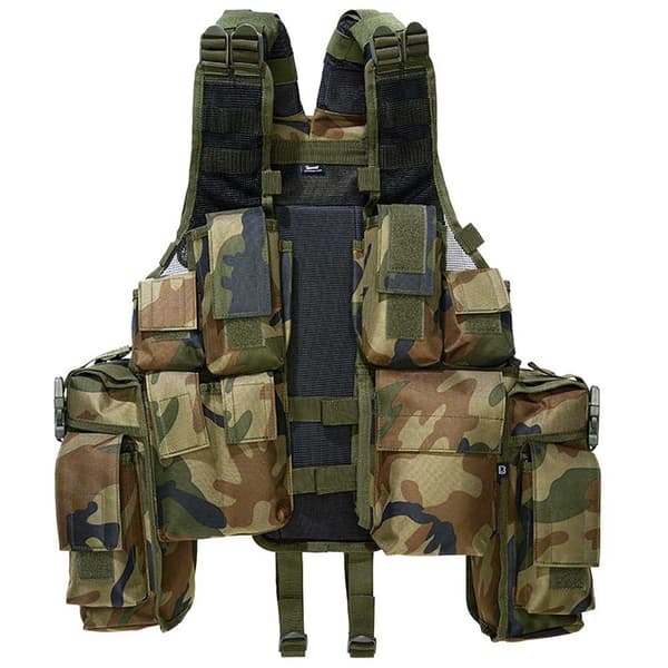 Brandit Vest Tactical Grøn  Mand