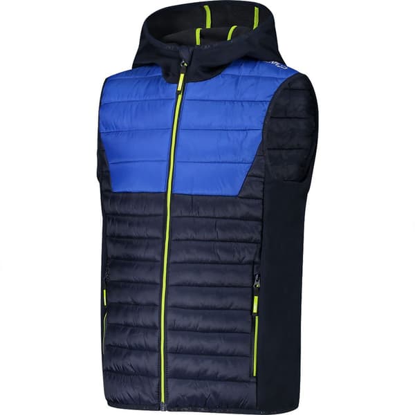Cmp Vest Hybrid Fix Hood 32z3974 Blå 14 Years