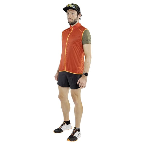 Dynafit Vest Vertical Wind 49 Orange XL Mand