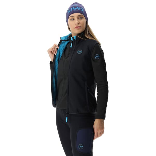 Uyn Vest Spire Softshell Blå S Kvinde