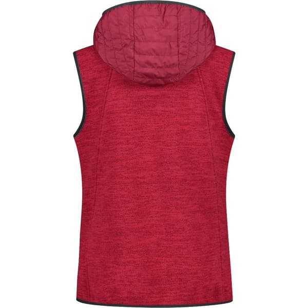 Cmp Vest Hybrid 33h1896 Rød M Kvinde