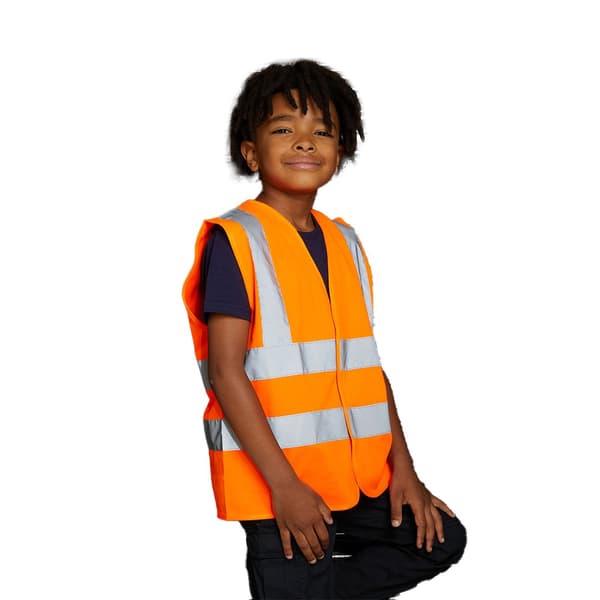 PRORTX Childrens/Kids Hi-Vis Waistcoat