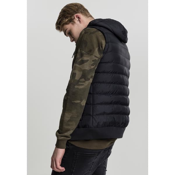 Urban Classics Vest Bubble Hooded Sort XL Mand
