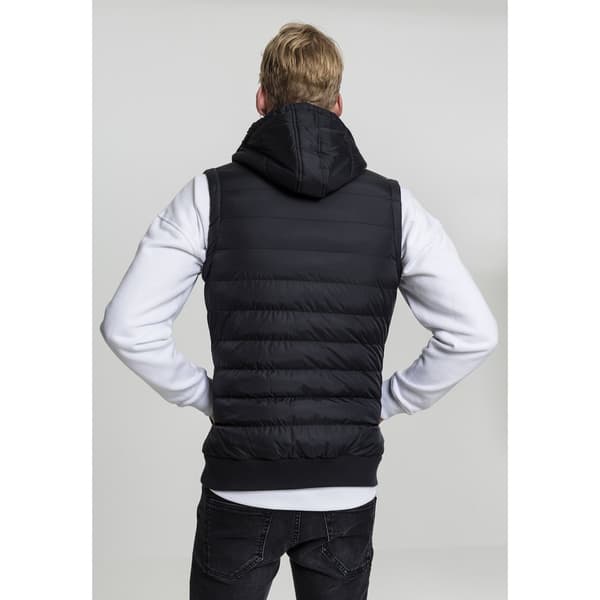 Urban Classics Liivi Bubble Hooded Musta M Mies