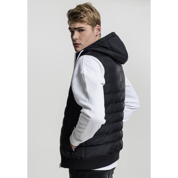 Urban Classics Liivi Bubble Hooded Musta M Mies