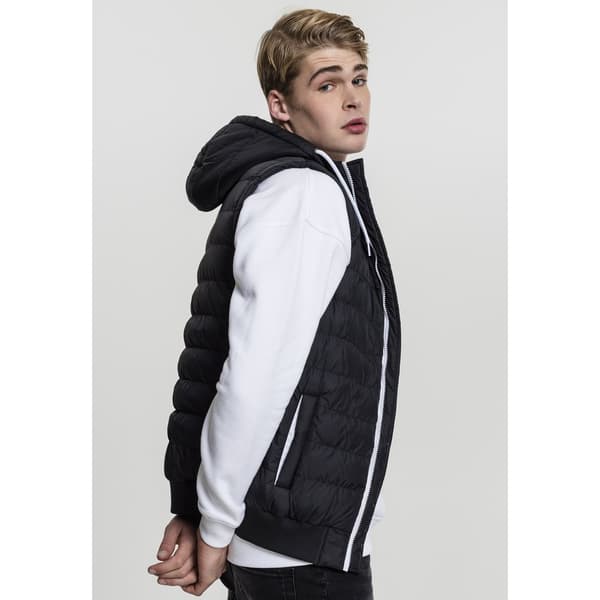 Urban Classics Liivi Bubble Hooded Musta M Mies