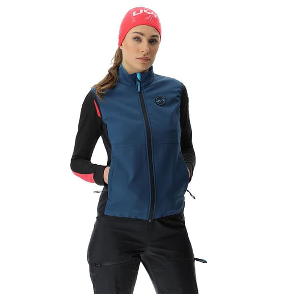 Uyn Vest Spire Softshell Blå L Kvinde