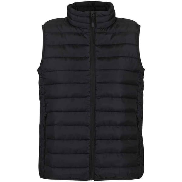 SOLS Womens/Ladies Stream Body Warmer Black 10 UK - 12 UK