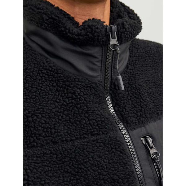 Jack & Jones Väst Erbro Teddy Svart M Man